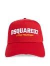 Dsquared2 Distressed-effect Embroidered Baseball Cap In Yellow