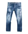 Dsquared2 Distressed-effect Jeans In Blue