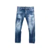 Dsquared2 Distressed-effect Jeans In Blue