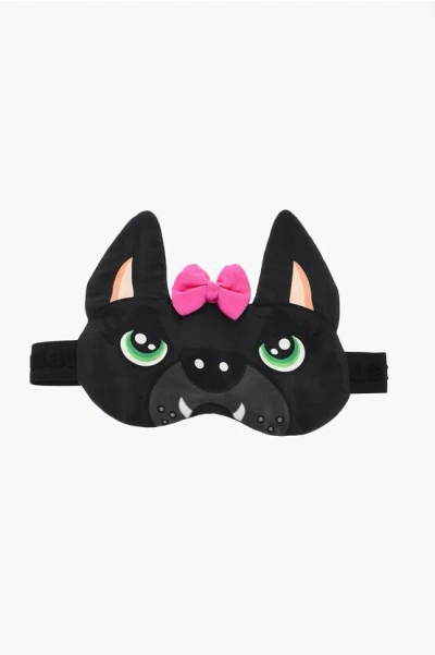 Dsquared2 Dog-shaped Silk Eye Mask