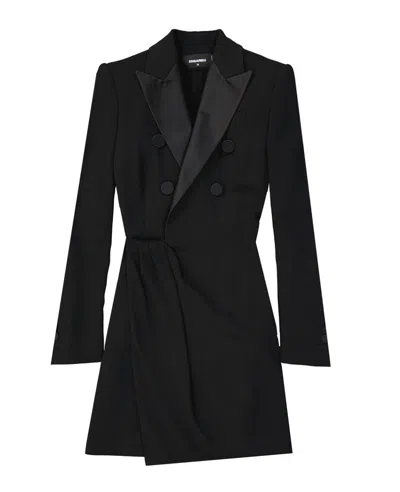 DSQUARED2 DOUBLE-BREASTED BLAZER DRESS