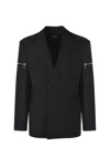 Dsquared2 Mens Black Logo-patch Stretch-wool Trousers In Black
