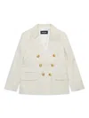 Dsquared2 Double-breasted Blazer In White