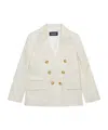 Dsquared2 Double-breasted Blazer In White