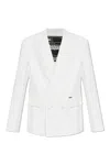 Dsquared2 Double-breasted Blazer In White