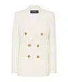 Dsquared2 Double-breasted Blazer In White