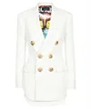 Dsquared2 Double-breasted Two-piece Suit In White