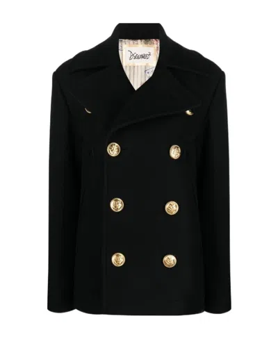 DSQUARED2 DSQUARED2 DOUBLE-BREASTED COAT