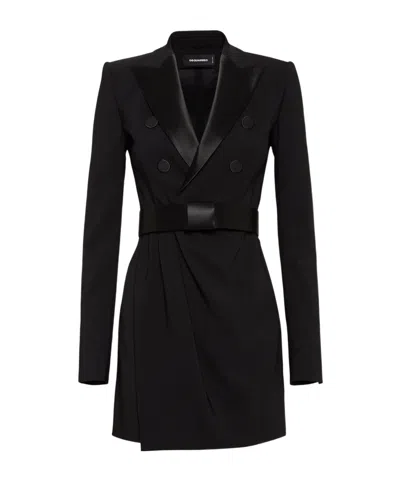 DSQUARED2 DOUBLE-BREASTED MINI DRESS