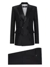 Dsquared2 Double-breasted Suit In Black