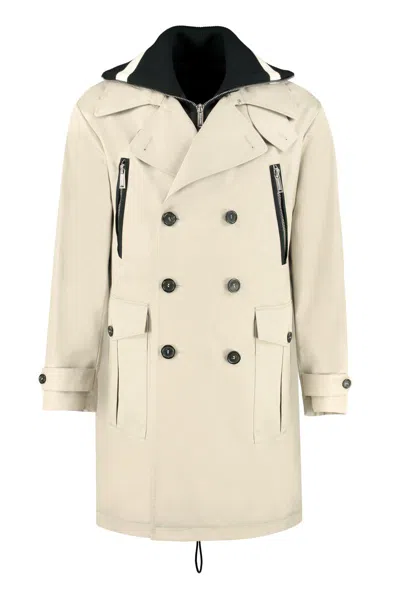 DSQUARED2 DSQUARED2 DOUBLE-BREASTED TRENCH COAT