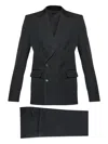Dsquared2 Double-breasted Wool Suit In Black