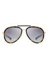 Dsquared2 Double-bridge Pilot-frame Sunglasses In Brown