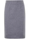 Dsquared2 Double Back Seam High-waisted Knee-length Skirt