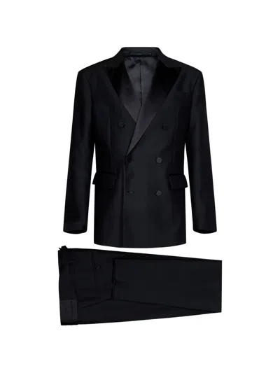 DSQUARED2 DOUBLE-BREASTED PEAK-LAPEL SUIT