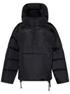Dsquared2 Padded Hooded Jacket In Black
