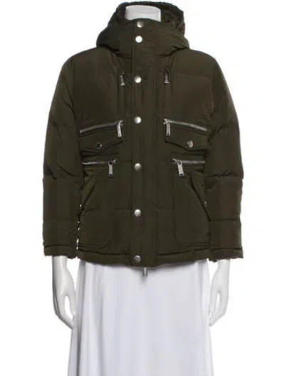 Pre-owned Dsquared2 Down Jacket In Green