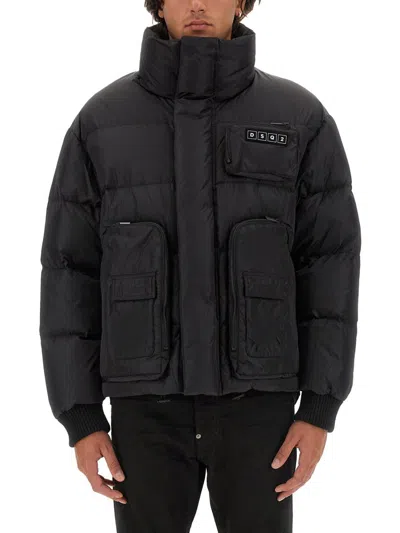 DSQUARED2 DSQUARED2 DOWN JACKET WITH LOGO