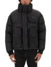 Dsquared2 Dsquared Men Down Jacket With Logo In Black