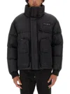 Dsquared2 Dsquared Men Down Jacket With Logo In Black