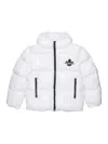 Dsquared2 Down Jacket With Logo In White