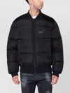 Dsquared2 Down Puffer Bomber Jacket In Black