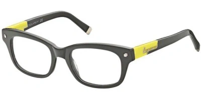 Dsquared2 Dq5068 020 Men's Glasses Grey Size 51 - Free Lenses - Blue Light Block Available In Grey Yellow