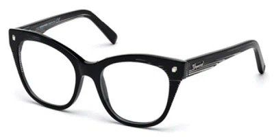 Dsquared2 Dq5160 Avignon 005 Women's Glasses Black Size 52 - Free Lenses - Blue Light Block Available