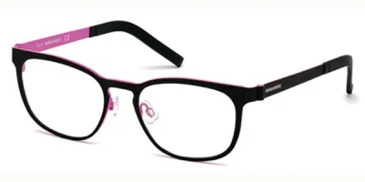 Dsquared2 Dq5184 Hamburg 005 Women's Glasses Pink Size 51 - Free Lenses - Blue Light Block Available In Black Pink