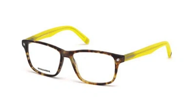 Dsquared2 Dq5200 055 Men's Glasses Tortoiseshell Size 54 - Free Lenses - Blue Light Block Available