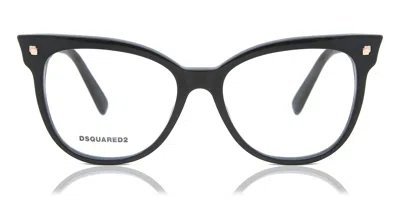 Dsquared2 Dq5214 001 Men's Glasses Black Size 54 - Free Lenses - Blue Light Block Available