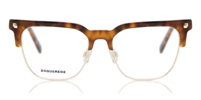 Dsquared2 Dq5243 053 Men's Glasses Tortoiseshell Size 49 - Free Lenses - Blue Light Block Available