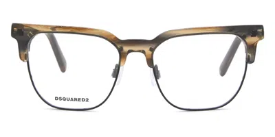 Dsquared2 Dq5243 Men's Glasses, Grey, Size 49 In Gray
