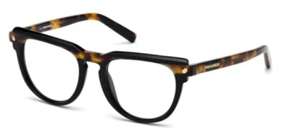 Dsquared2 Dq5251 005 Men's Glasses Black Size 52 - Free Lenses - Blue Light Block Available