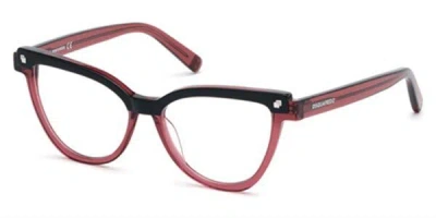 Dsquared2 Dq5273 Women's Glasses, Pink, Size 52