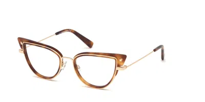 Dsquared2 Dq5292 Women's Glasses, Tortoiseshell, Size 51 In Brown