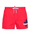 Dsquared2 Drawline Swimming Trunks In Red