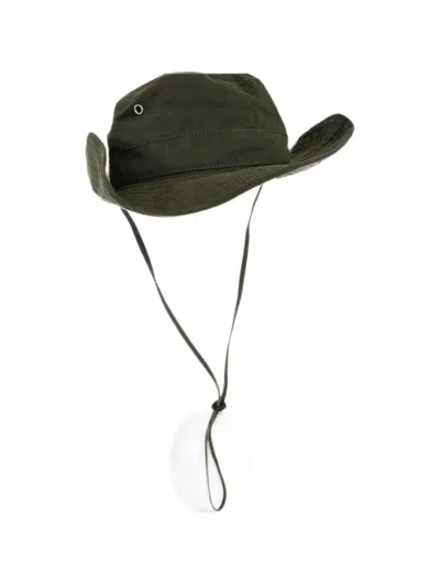 Dsquared2 Drawstring Bucket Hat In Green