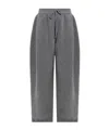 Dsquared2 Drawstring Casual Pants In Gray