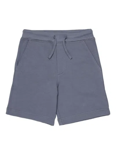 Dsquared2 Kids' Drawstring Casual Shorts In Blue