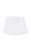 Dsquared2 Drawstring Casual Shorts In Metallic