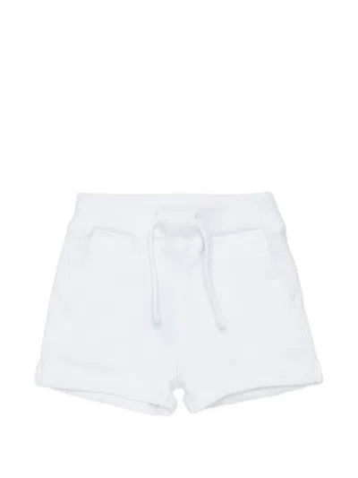 Dsquared2 Babies' Drawstring Casual Shorts In Metallic
