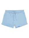 Dsquared2 Drawstring Cotton Shorts In Blue