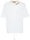 Dsquared2 Drawstring-hem T-shirt In White