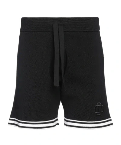Dsquared2 Drawstring Shorts In Black