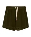 Dsquared2 Drawstring Shorts In Brown