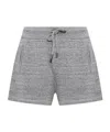 Dsquared2 Drawstring Marl-effect Shorts In Gray