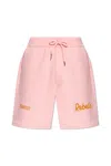 Dsquared2 Drawstring Logo-detail Shorts In Pink
