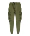 Dsquared2 Cargo Sweatpants In Green