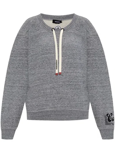 DSQUARED2 DRAWSTRING SWEATSHIRT